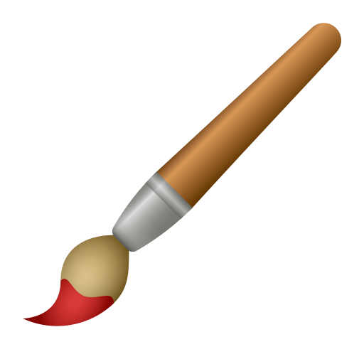 paintbrush as rendered by Icons8
