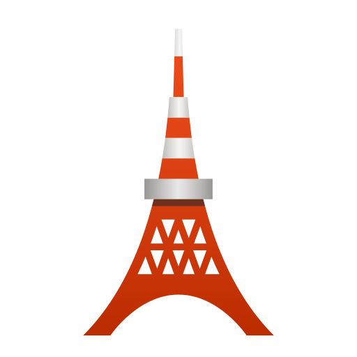 Torre di Tokyo as rendered by Icons8