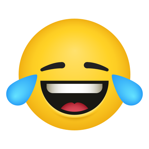 Face with Tears of Joy, the design in this release