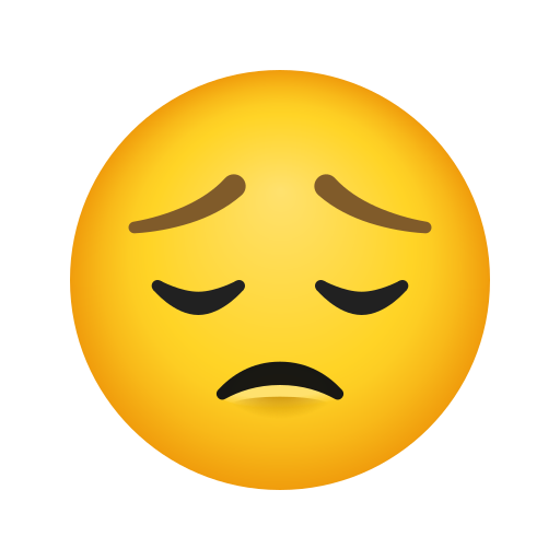 وجه متأمل as rendered by Icons8