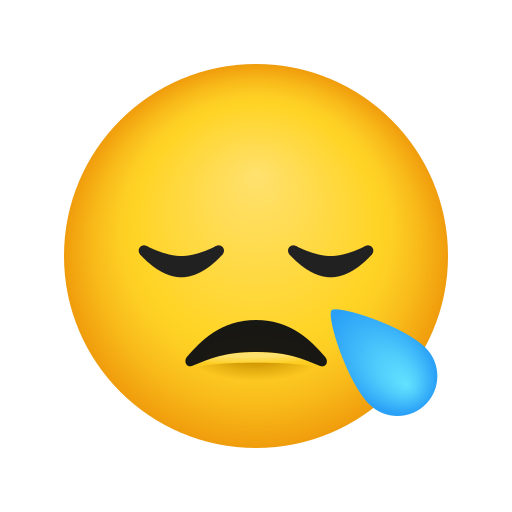 Sleepy Face as drawn by Icons8 in 14.0