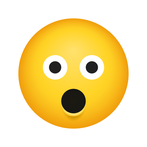 Face with Open Mouth, the design in this release
