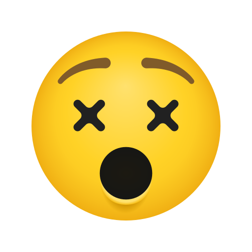 Face with Crossed-Out Eyes, the design in this release