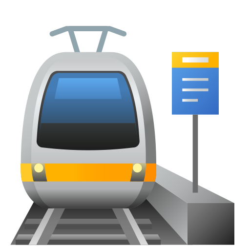 Bahnhof as rendered by Icons8