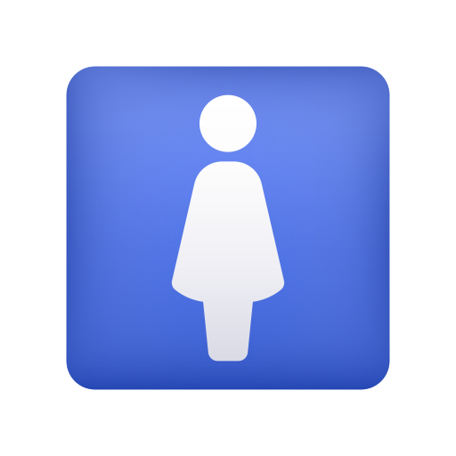 women’s room as rendered by Icons8