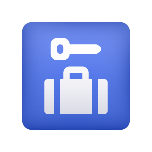 left luggage as rendered by Icons8