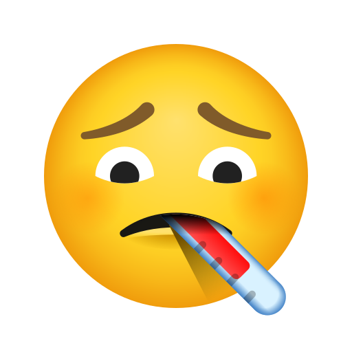 发烧 as rendered by Icons8