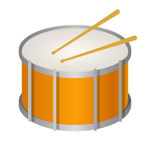 드럼 as rendered by Icons8