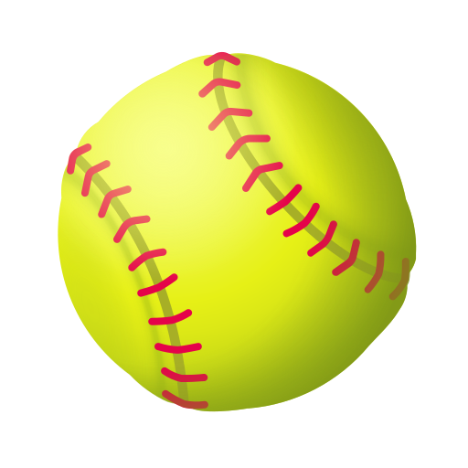 Softball as rendered by Icons8