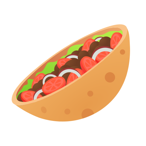 pita farcita as rendered by Icons8