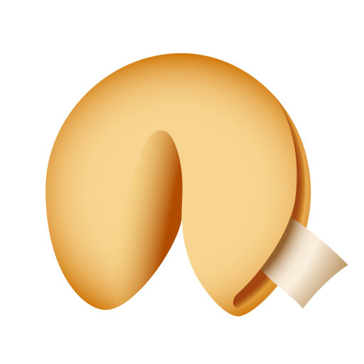 Glückskeks as rendered by Icons8