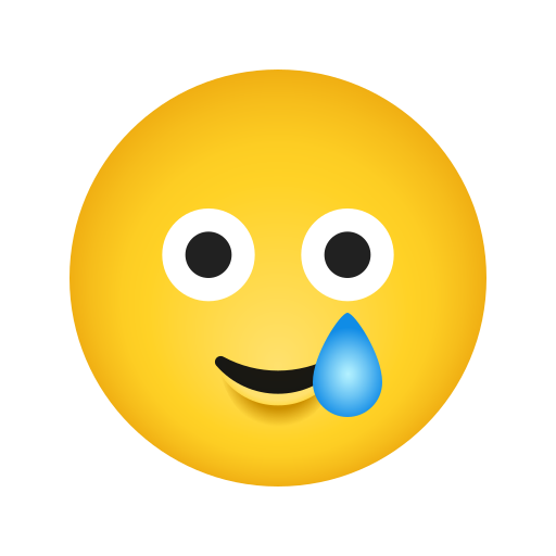 Smiling Face with Tear, the design in this release