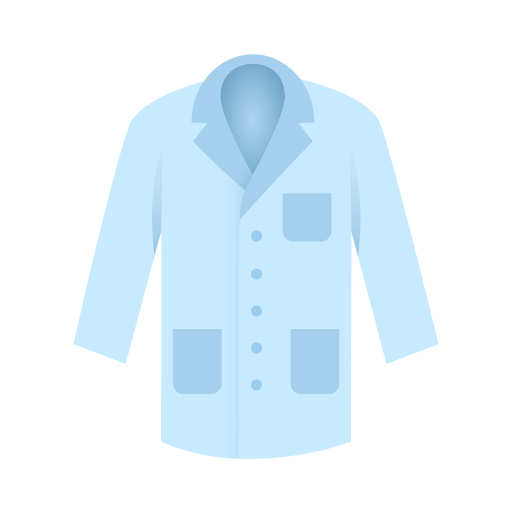 Laborkittel as rendered by Icons8