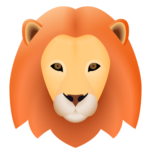 Löwe as rendered by Icons8