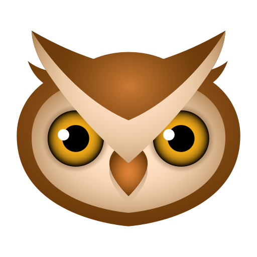 owl as rendered by Icons8