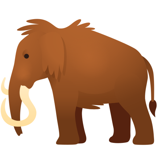 mammoth as rendered by Icons8