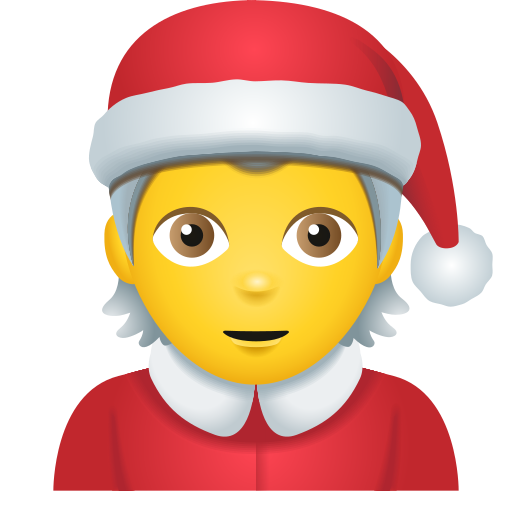 Mx Claus as rendered by Icons8