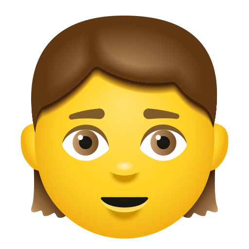 child as rendered by Icons8