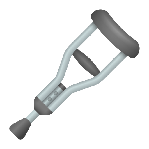 crutch as rendered by Icons8