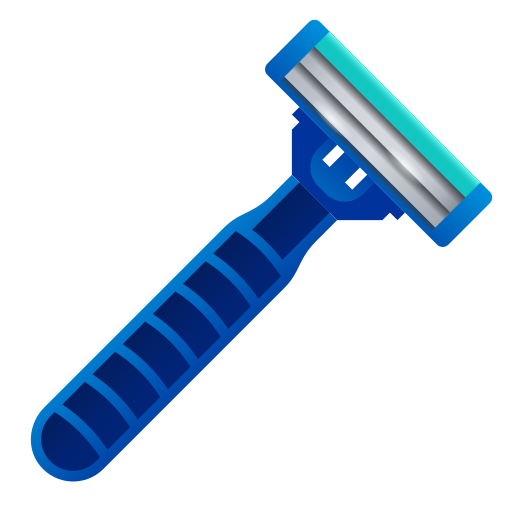 razor as rendered by Icons8