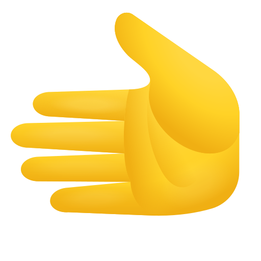 nach links weisende Hand as rendered by Icons8
