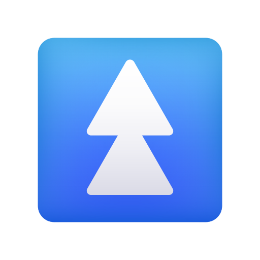 fast up button as rendered by Icons8