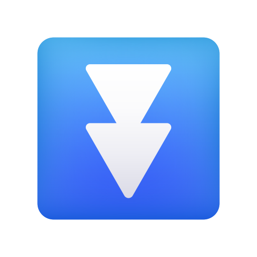 Doppia Freccia in Basso as drawn by Icons8 in 14.0