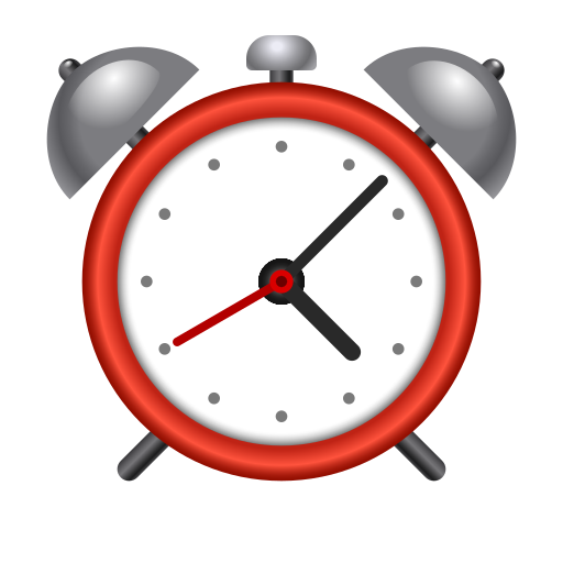 alarm clock as rendered by Icons8