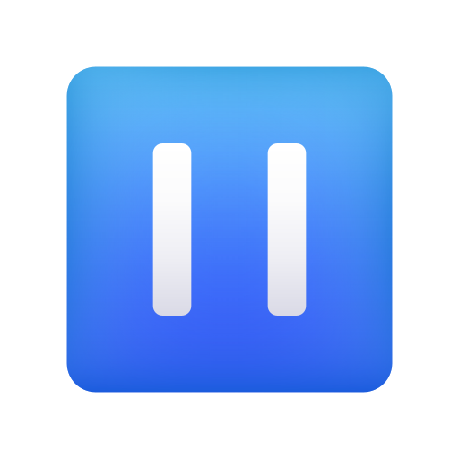 Pause Button as drawn by Icons8 in 14.0