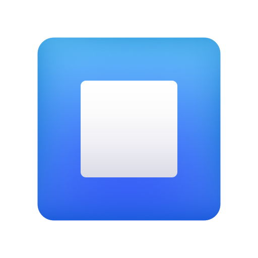 pulsante stop as rendered by Icons8