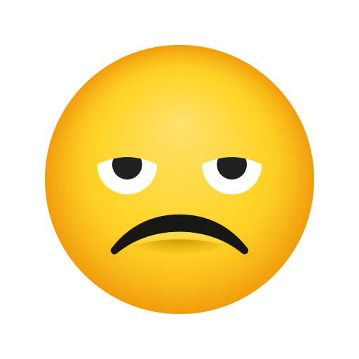 düsteres Gesicht as rendered by Icons8