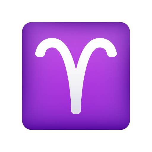 Widder (Sternzeichen) as rendered by Icons8