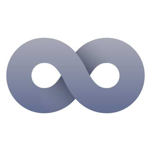 Infinity as drawn by Icons8 in 14.0