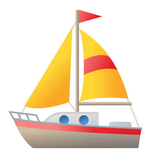 Segelboot as rendered by Icons8