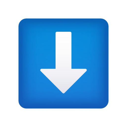Down Arrow as drawn by Icons8 in 14.0