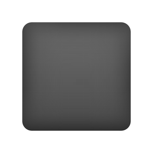 black large square as rendered by Icons8