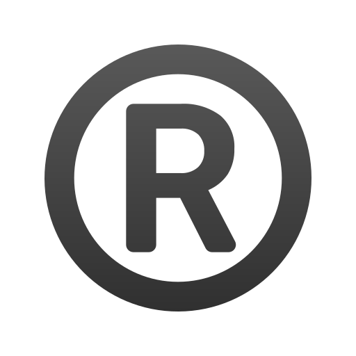 registered as rendered by Icons8