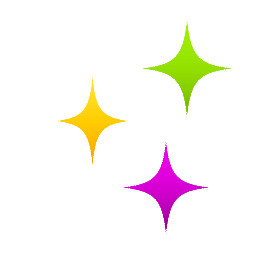 Sparkles, the previous design