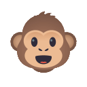 Non Parlo as drawn by JoyPixels Animations in 2.0