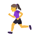 Woman Running, the design in this release