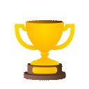trophy as rendered by JoyPixels Animations
