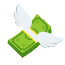 Money with Wings, the design in this release