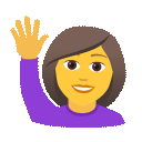 Woman Raising Hand, the design in this release