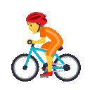 Person Biking, the design in this release