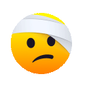 Face with Head-Bandage, the design in this release
