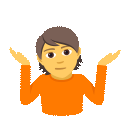 Person Shrugging, the design in this release