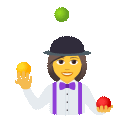 Woman Juggling, the design in this release