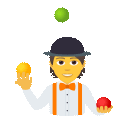 Person Juggling, the design in this release