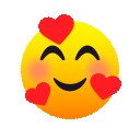 Smiling Face with Hearts, the design in this release