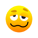 Woozy Face as drawn by JoyPixels Animations in 3.5